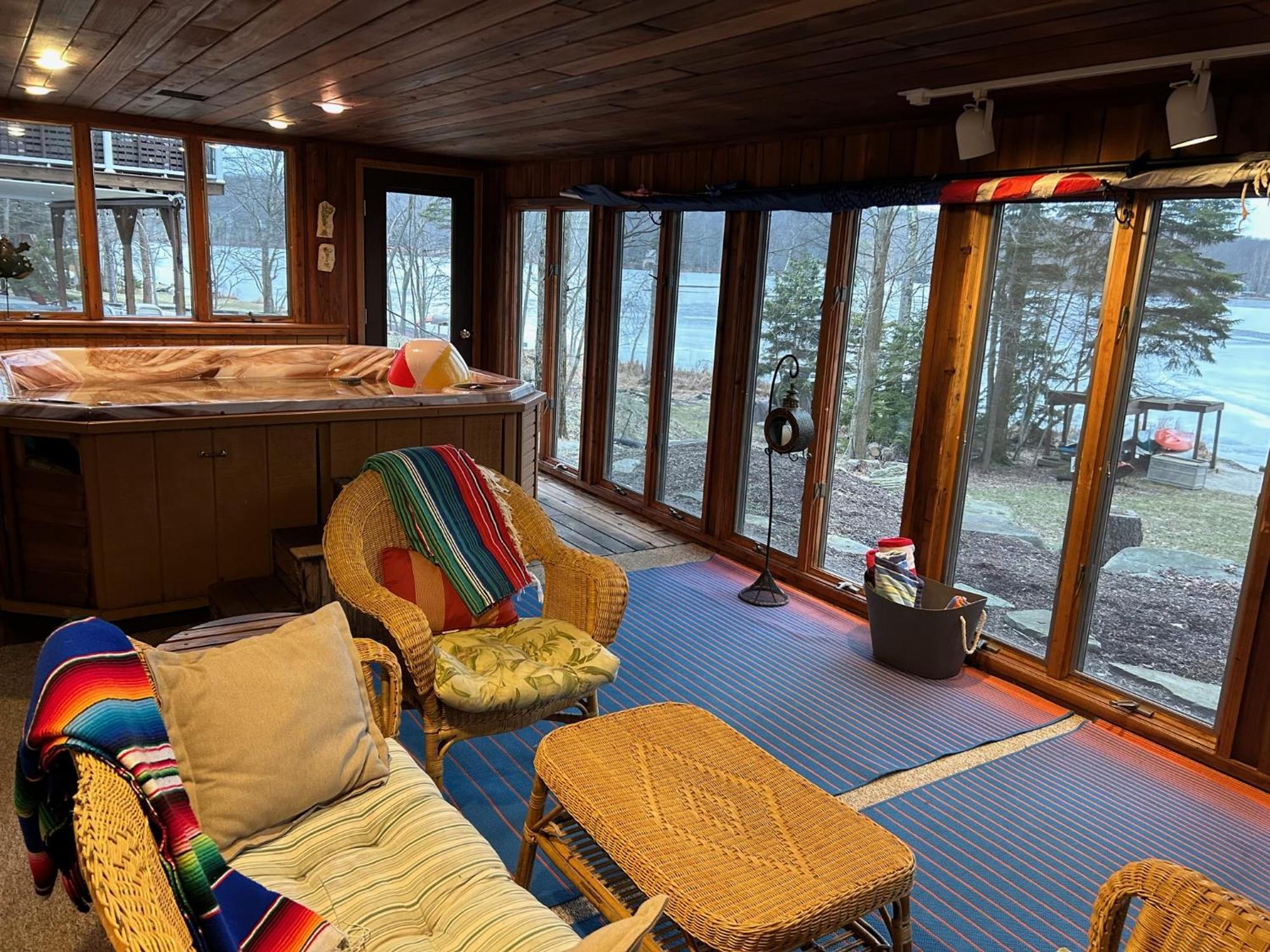 Lakefront Cabin Pvt Beach And Dock - Sunset Marina Arrowhead Lake Екстер'єр фото